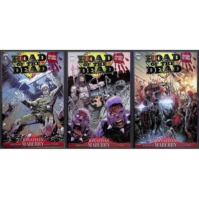 Road of the Dead Highway to Hell Comic Book Issues 1 2 3 IDW Jonathan Maberry