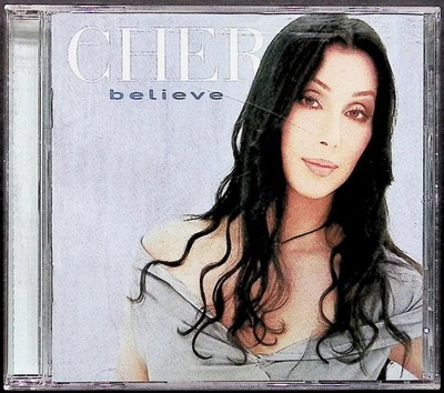 Cher CD Believe Album 1998 Pop Dance Electronic Warner Bros Music Audio Disc