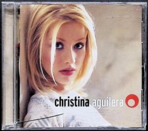 Vintage Christina Aguilera CD Self Titled Pop Album Genie In A Bottle 1999