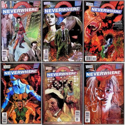 Neil Gaiman's Neverwhere Comic Books Issues 1-6 Vertigo