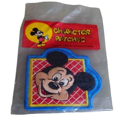 Walt Disney Productions Mickey Mouse Sew-On Patch