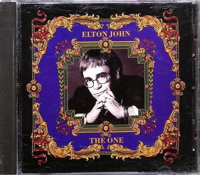Elton John CD The One Album 1992 MCA Rock Pop Music Versace Art Chris Thomas