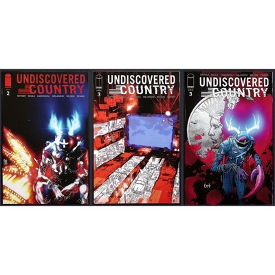 Undiscovered Country #2 3 Image Snyder Soule Greg Capullo Variant 3x Comic Lot