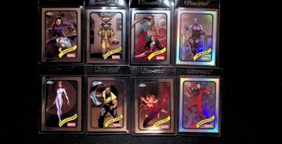Marvel Guardians of the Galaxy Card Lot Rocket Raccoon Drax Nebula Mantis Cage