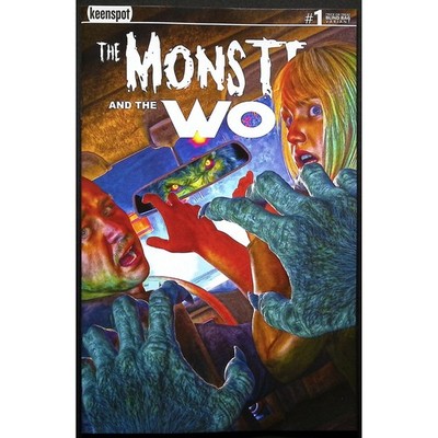 The Monster and The Wolf #1 Comic Book Keenspot Mark Spears Variant Cover A25