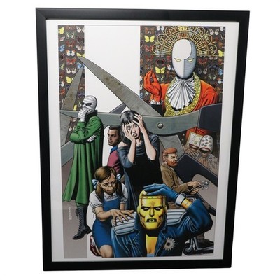 Doom Patrol Framed 12x16 Comic Cover Art by Brian Bolland | DC Comics