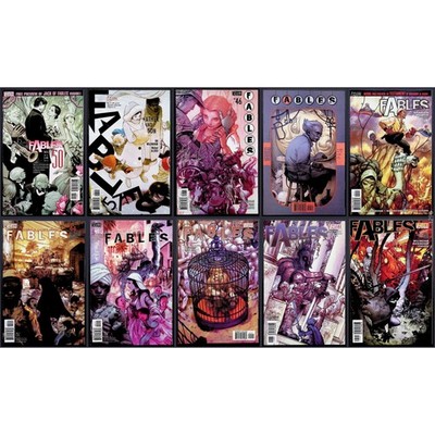 Fables Comic 11x Lot Vertigo Issues #36–38, 40–42, 44–46, 50, 57  Milestone