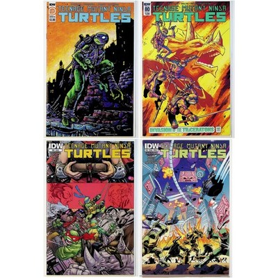 Teenage Mutant Ninja Turtles 4x Lot  IDW 2017–2022 #48, #80, #118, #127 NM-
