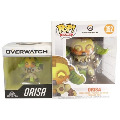 Funko Pop Games Overwatch Orisa 352 + Blizzard Cute But Deadly Orisa Vinyl Lot