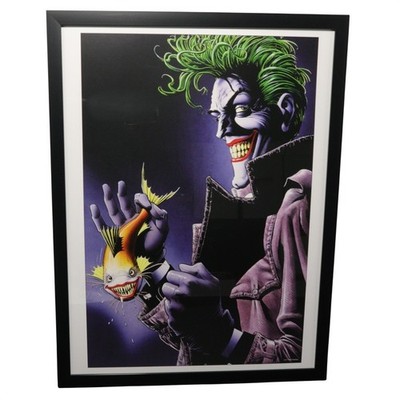 Joker Framed 12x16 Comic Cover Art by Brian Bolland | DC Comics