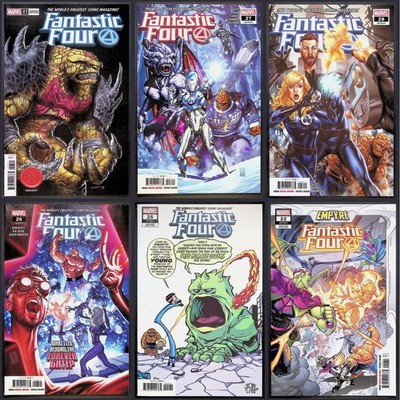 Fantastic Four #22 25–28 6x Lot (2020–21 Marvel) – NM + 27 Knullified Variant