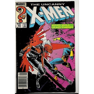 Uncanny X-Men #201 1st App Nathan Summers Cable Storm vs Cyclops Marvel 1986