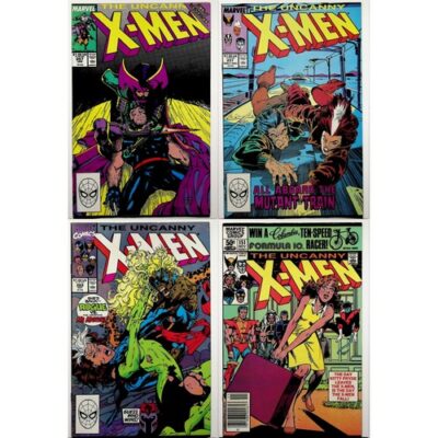 Uncanny X-Men Comic 4x Lot #151 237 257 269 Rogue Ms. Marvel Kitty Pryde VF