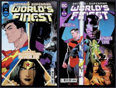 DC Comics Batman Superman World's Finest Comic Book Lot Issues 20 & 30