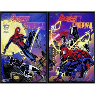 Backlash / Spider-Man Complete Set Issues 1-2 Image Marvel 1996 Venom Booth