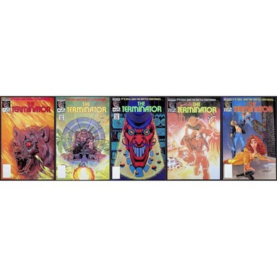 Terminator #7 8 11 13 15 NOW Comics 1st Term-A-Wolf Key Sci-Fi 5x Lot NM-