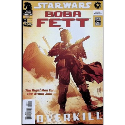 Star Wars Boba Fett Overkill Dark Horse 2006 Adam Hughes Cover NM-