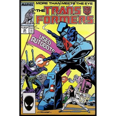 The Transformers Marvel Comics #39 "Used Autobots" 1987