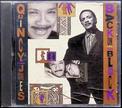 Quincy Jones CD Back On The Block Album Jazz R&B Soul Qwest Warner Bros 1989