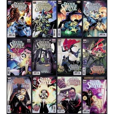Marvel Doctor Strange Comic #1-12 Lot 2018 Mark Waid Jesus Saiz LGY 400 Run