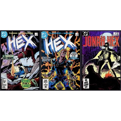 Jonah Hex #89 Hex #10 #18 Final Issue Last Hex Story DC 1987 Key 3x Lot