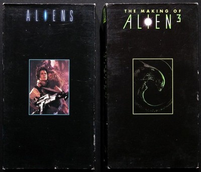Vintage Aliens VHS + The Making of Alien 3 VHS Lot NTSC Documentary 1986 1992