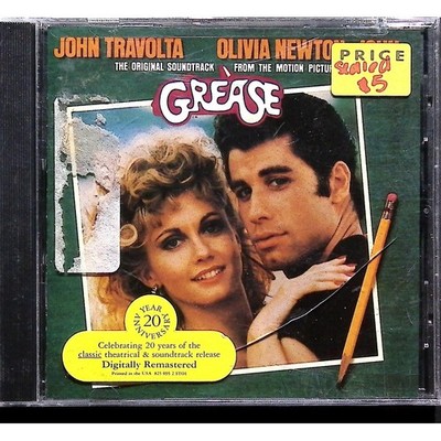 Vintage Grease Soundtrack CD John Travolta Olivia Newton-John Polydor SEALED