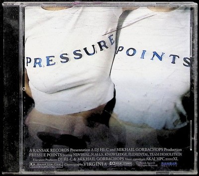 Various Artists CD Pressure Points 2003 Hansa Records Hip Hop Rap Album Music