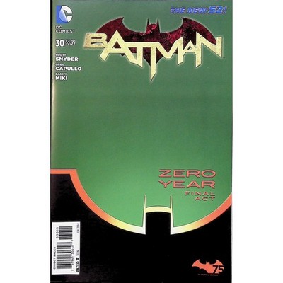 Batman #30 DC Comic New 52 Zero Year Final Act Snyder Capullo Key