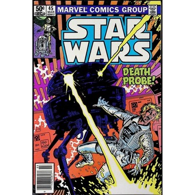 Star Wars #45 1981 Marvel Comic Death Probe Bronze Age
