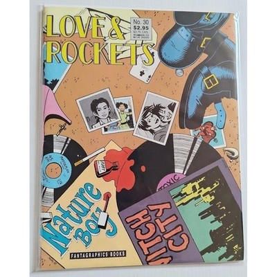 Fantagraphics Comic Book Love & Rockets #30 Nature Boy Witch City 1989 Indie