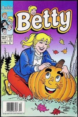 Betty #32 Newsstand Archie comic book 1995