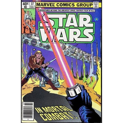 Star Wars #37 Newsstand Marvel comic book 1980