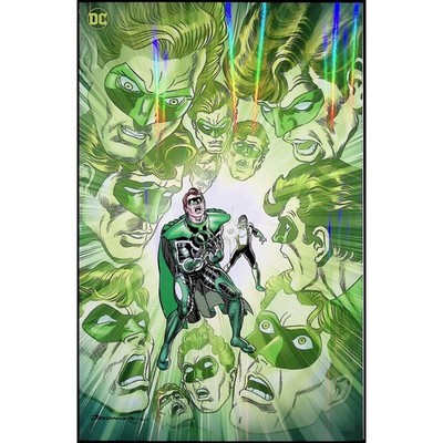 Green Lantern 2X Comic Lot #1D 1D Foil Variants Zero Hour Alan Scott DC