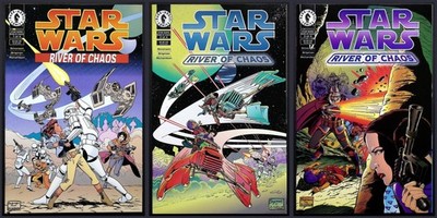 Dark Horse Comic Book Star Wars River of Chaos Issues 1-3 # Lot