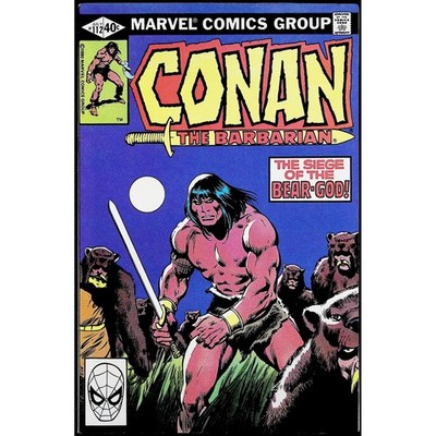 Marvel Comic Book Conan the Barbarian #112 Bronze Age 1980 Gil Kane Cover