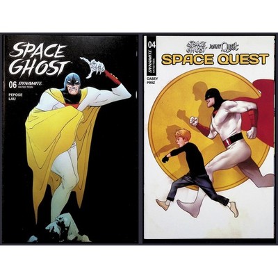 Dynamite Comic Lot Space Ghost #6 & Space Quest 4 Jonny Quest Hanna-Barbera