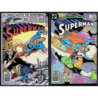 DC Comics Superman Comic Book Lot #301 #14 Solomon Grundy John Byrne Newsstand