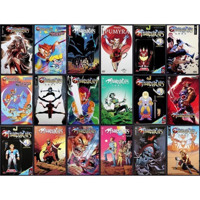 Dynamite ThunderCats Comic Book Lot # 18 Modern Keys Lost Pumyra Snarf Variant