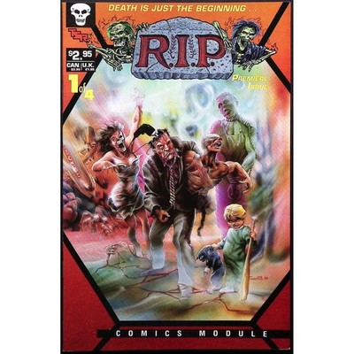 Revolutionary Comics Comic Book R.I.P. #1 1990 Horror Anthology Premiere Issue