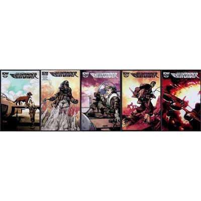 IDW Comic Lot Wild Blue Yonder #1-5 Complete Series Set