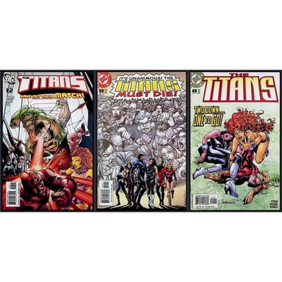 Titans, Vol. 2 3X Comic Lot #7 50A 49 DC Comics