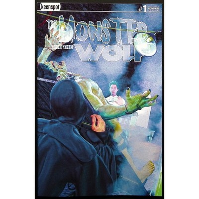 Keenspot Comic Book The Monster and The Wolf #1 Variant Cover A20