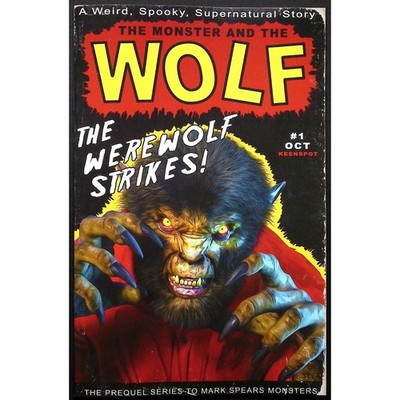 Keenspot Comic Book The Monster and The Wolf #1 Mark Spears Variant Cover A13