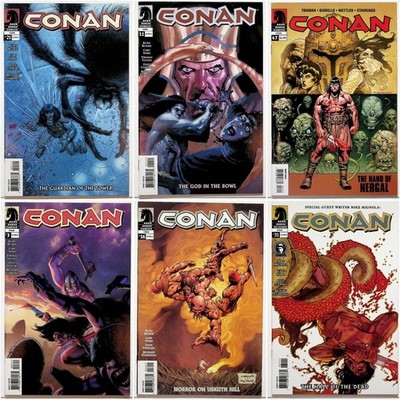 Dark Horse Comic Book Lot Conan #3 11 16 21 31 47 Modern Age Fantasy