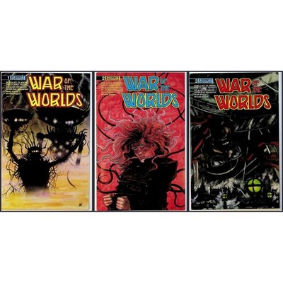 Eternity Comics War of the Worlds Comic Book # Set Sci-Fi TV Adaptation