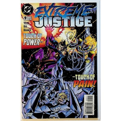 DC Comics Comic Book Extreme Justice #9 1st App Wonder Twins 1995