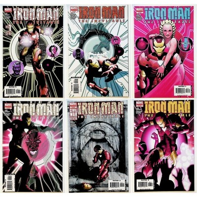 Marvel Comic Iron Man The Inevitable #1-6 Complete Limited Series Joe Casey