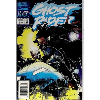 Marvel Comic Ghost Rider Annual #1 1st Night Terror Newsstand 1993