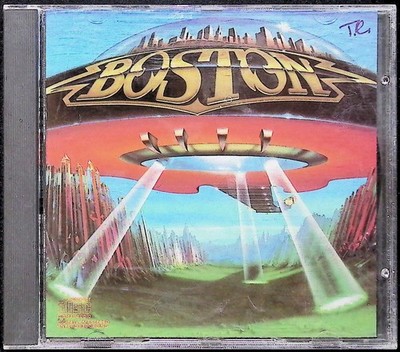 Vintage Boston CD Don't Look Back Album Classic Rock Hard Rock Epic Multicolor